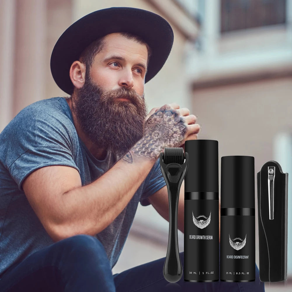 Beard Growth Kit For Men Facial Hair Growth Kit