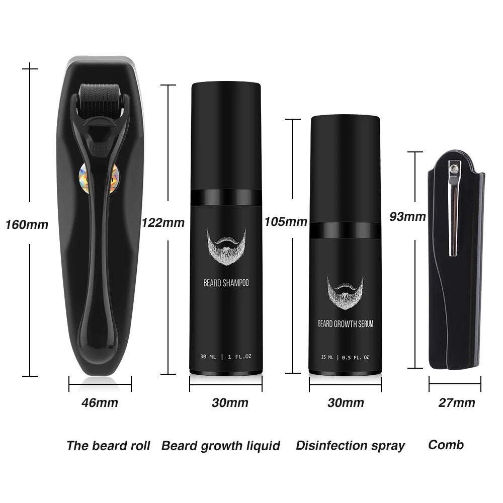 Beard Growth Kit For Men Facial Hair Growth Kit